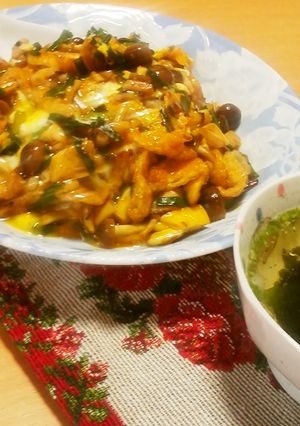 夏の！ボディーに！栄養満点のヘルシー丼！-レシピのメイン写真