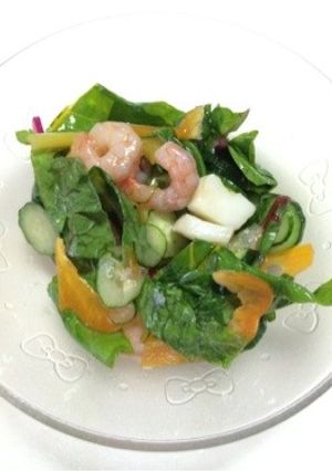 簡単 スイスチャードの塩レモンサラダ-レシピのメイン写真