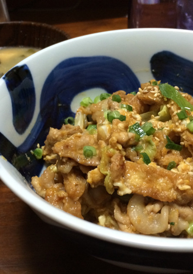 豚と油揚げの炒め物-レシピのメイン写真