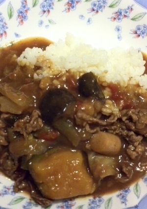 楽々リメイク！ラタトゥイユカレー-レシピのメイン写真