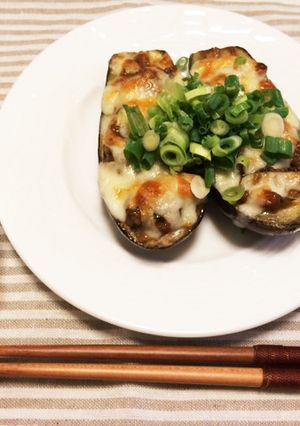 塚田農場のお味噌で♪茄子の味噌チーズ焼き-レシピのメイン写真