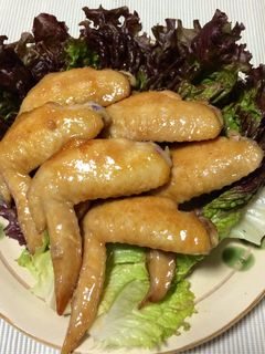 冷めても美味しい!簡単手羽先の甘辛煮-レシピのメイン写真