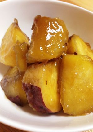 ホクホクだけどシットリ？さつまいも甘煮-レシピのメイン写真