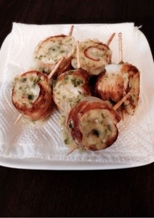 超簡単!梅チーズちくわの磯辺揚げ♡-レシピのメイン写真