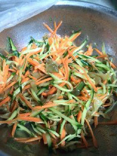 ザーサイと野菜のシャキシャキ-レシピのメイン写真