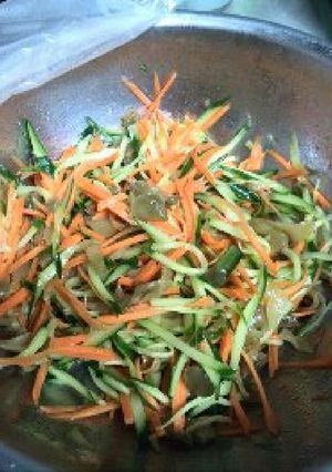 ザーサイと野菜のシャキシャキ-レシピのメイン写真