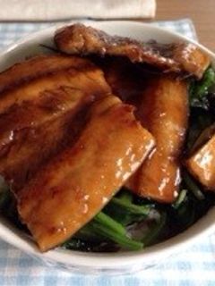 さんまの蒲焼き丼-レシピのメイン写真