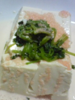 明太子でっ冷奴☆-レシピのメイン写真