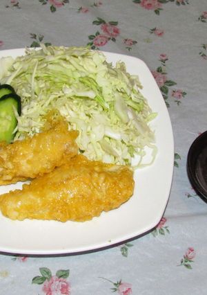 マゴチの白子の黄身揚げ-レシピのメイン写真