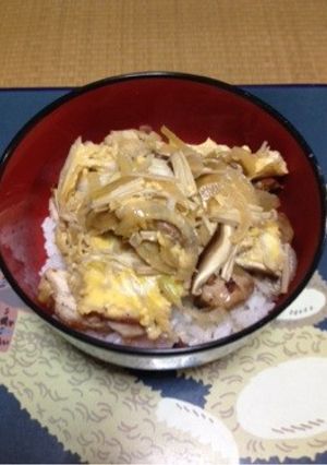 男の親子丼-レシピのメイン写真