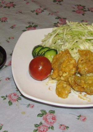 肉汁Ｎｏ１マゴチの黄身揚げ-レシピのメイン写真