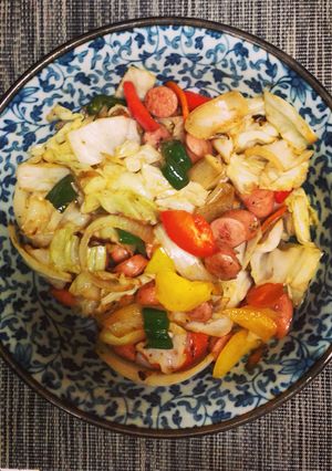野菜たっぷりポン酢野菜炒め-レシピのメイン写真