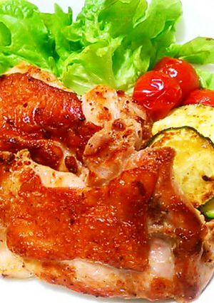 皮パリパリのチキンソテー塩レモン風味-レシピのメイン写真
