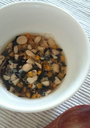 離乳食中期〜☆大豆とひじきの煮物-レシピのメイン写真
