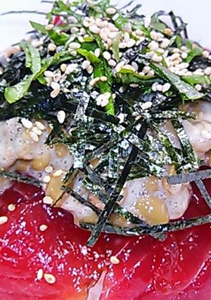 簡単☆豪華★マグロ納豆丼♪-レシピのメイン写真
