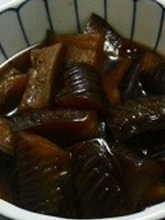 ナスの甘から煮(田舎煮)-レシピのメイン写真