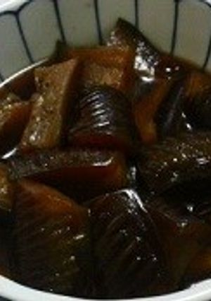 ナスの甘から煮（田舎煮）-レシピのメイン写真