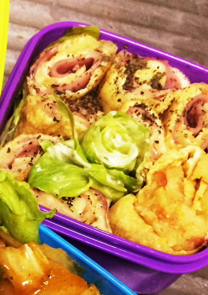 お弁当☆洋風油揚げのまきまき♡-レシピのメイン写真