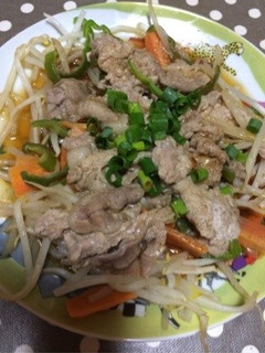 さっぱり♫野菜豚肉ポン酢炒め-レシピのメイン写真
