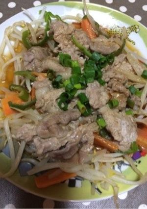 さっぱり♫野菜豚肉ポン酢炒め-レシピのメイン写真