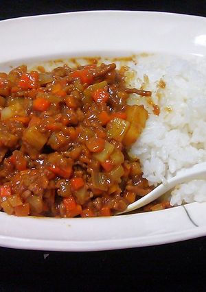 角切り生姜がアクセント♪ 夏の生姜カレー-レシピのメイン写真