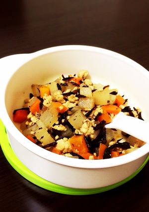 離乳食後期★ひじきの煮物-レシピのメイン写真
