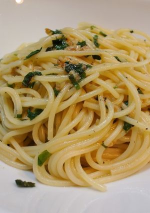 大葉の風味を味わうパスタ!-レシピのメイン写真