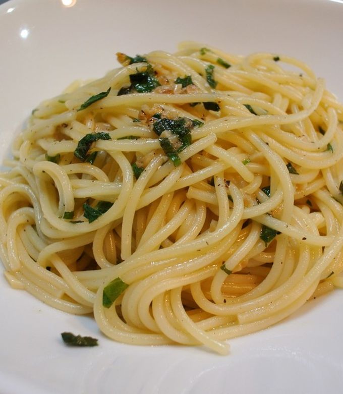 大葉の風味を味わうパスタ!-レシピのメイン写真
