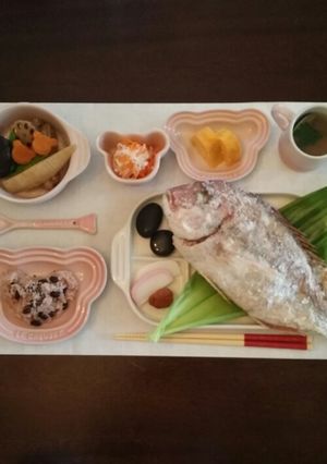 可愛い♪お食い初め-レシピのメイン写真