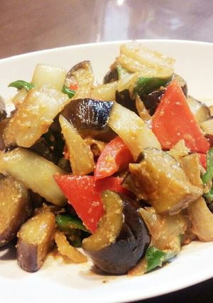 ご飯が超ススム君!ナスの油味噌炒め-レシピのメイン写真
