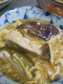 夏野菜の挟みあんかけ-レシピのメイン写真