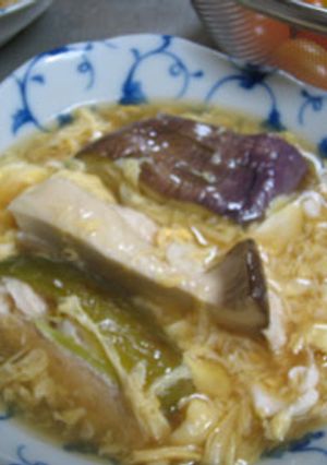 夏野菜の挟みあんかけ-レシピのメイン写真
