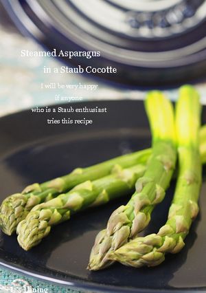ストウブ【staub】de蒸アスパラガス-レシピのメイン写真