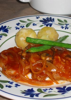 深い味わい＊トマトソースのポークソテー-レシピのメイン写真
