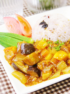 女子力UP♡ヘルシーな夏野菜カレー-レシピのメイン写真
