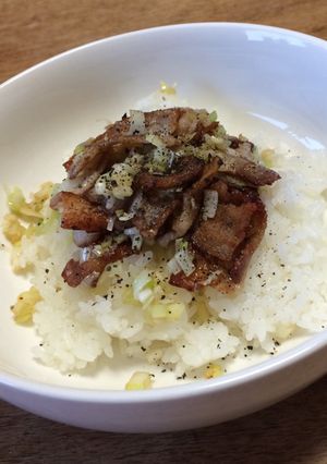 豚バラネギ塩丼-レシピのメイン写真