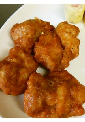 超簡単！！鶏から揚げのカレー味-レシピのメイン写真