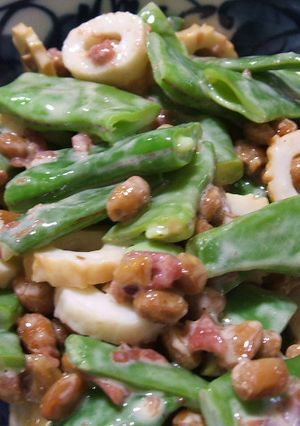 梅マヨ納豆DE和え物-レシピのメイン写真