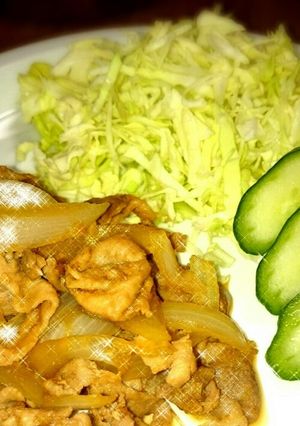 簡単うまい☆豚の生姜焼き☆玉ねぎ入り☆-レシピのメイン写真