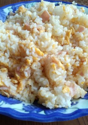 ハムたまチャーハン！-レシピのメイン写真