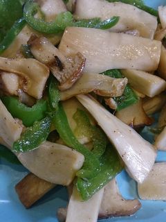 エリンギとピーマン炒め-レシピのメイン写真