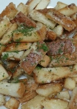 簡単パン耳スナック~ガーリックチーズ味-レシピのメイン写真