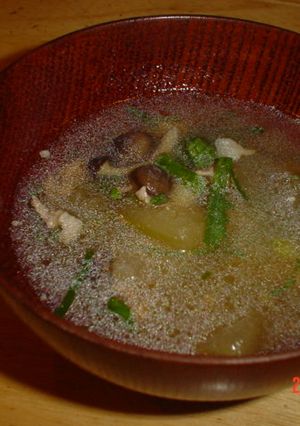 ◆ごっち風､コクのあるとうがん汁◆-レシピのメイン写真