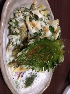 揚げない!サクサク大葉の天ぷら-レシピのメイン写真