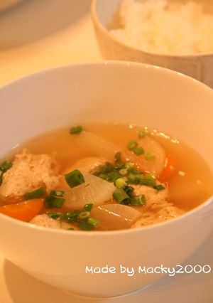 魚のつみれ汁♪-レシピのメイン写真