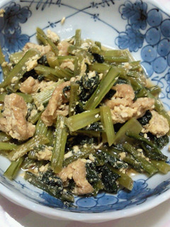 菜っ葉(大根葉)の炊いたん-レシピのメイン写真