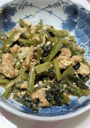 菜っ葉(大根葉)の炊いたん-レシピのメイン写真