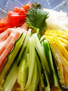 夏本番♪味しっかり具沢山の冷やし中華-レシピのメイン写真