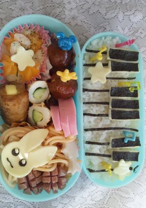キャラ弁☆ ピアノ-レシピのメイン写真