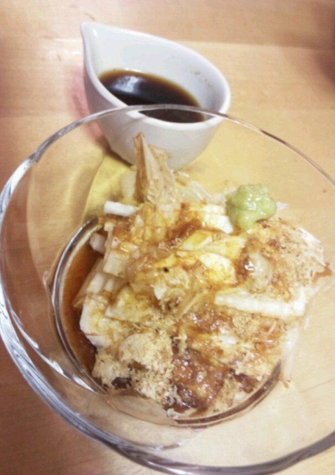 長いものめんつゆワサビ和え-レシピのメイン写真